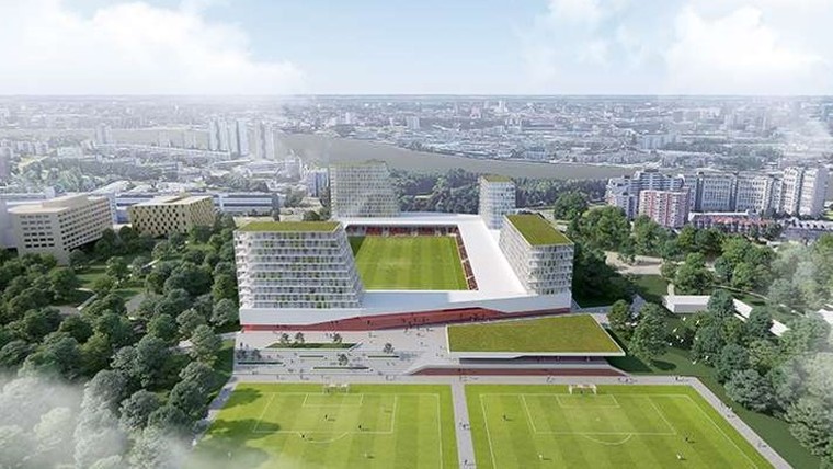 Stadionplannen Excelsior gaan door: 'Een geweldig signaal'