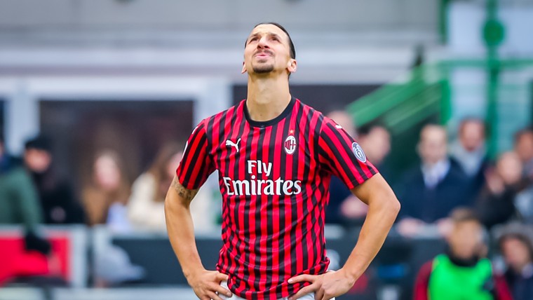 AC Milan vreest voor zware blessure Ibrahimovic