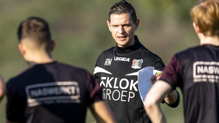 Einde driemanschap in Nijmegen: Rogier Meijer nieuwe hoofdtrainer NEC