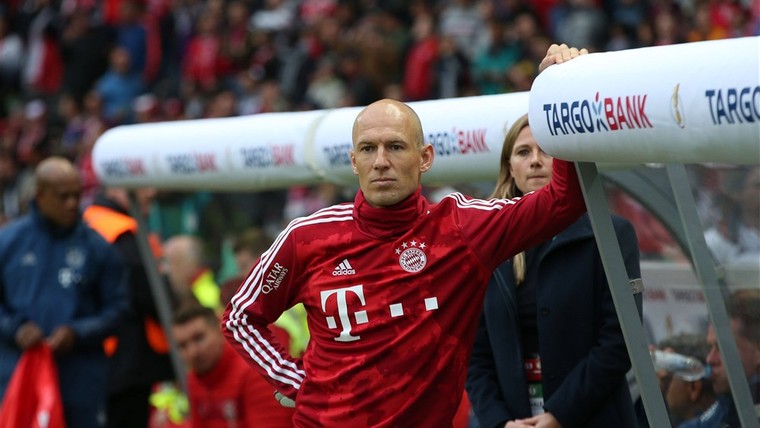 Gestopte Robben overwoog terugkeer bij Bayern München