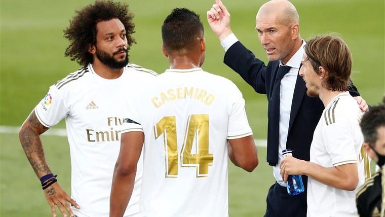 Zidane optimistisch over Hazard: 'Eden was juist blij dat hij geraakt werd'