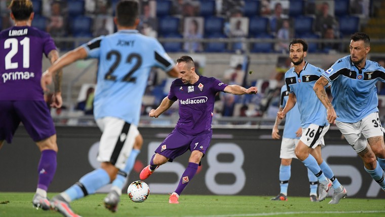 Debuut Nederlander Anderson kers op Lazio-taart in duel van solo Ribéry