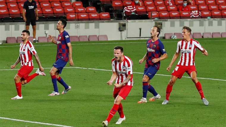 Atlético drukt Barcelona dieper in de zorgen in enerverende topper