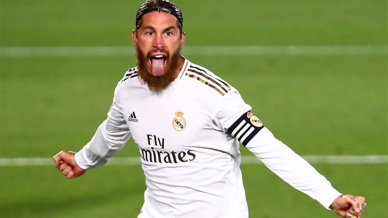 Real Madrid kan titel met VAR-hulp en specialiteit Ramos al ruiken