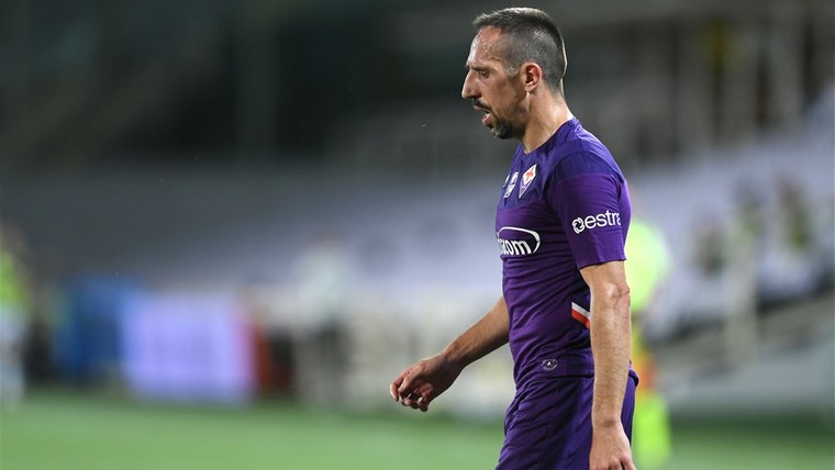 Ribéry baalt van Fiorentina: 'Meer respect verwacht'