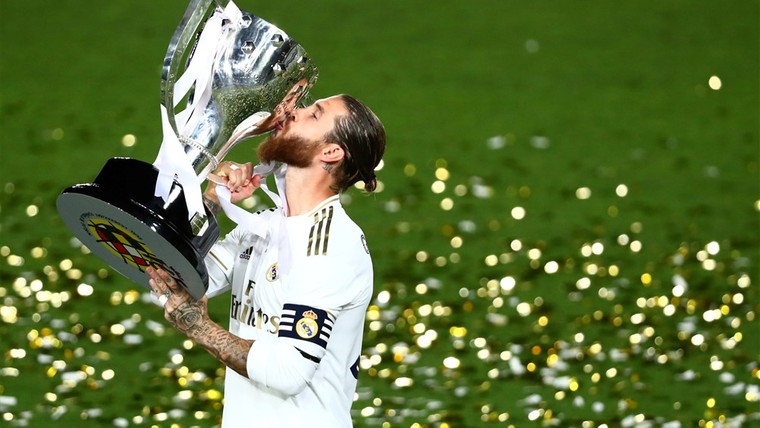 Ramos kan contract voor het leven tekenen na titel Real Madrid