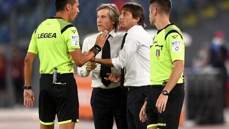 Conte ziet complot tegen Inter: 'Ons speelschema is krankzinnig'