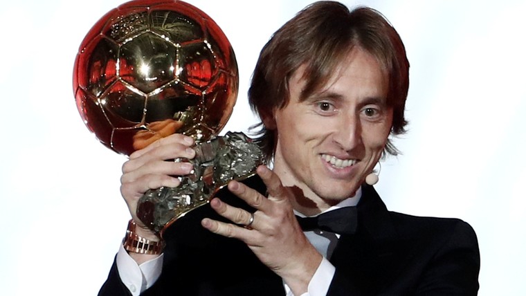 Luka Modric, de beste voetballer aller tijden van Kroatië