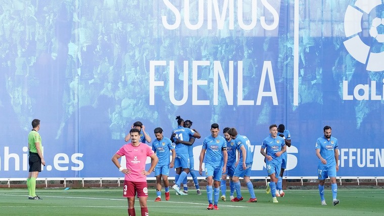 Fuenlabrada 'offert zich op' en laat kans op promotie naar La Liga schieten
