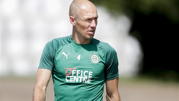 Robben ontbreekt bij eerste oefenduel FC Groningen