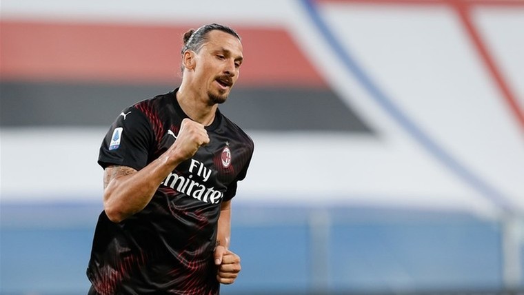 'Zlatan hakt knoop door en speelt ook volgend seizoen voor AC Milan'