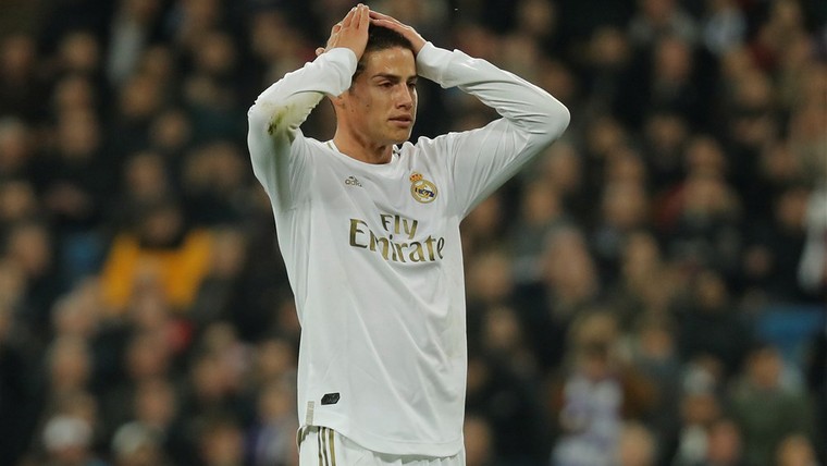James verbijt zich bij Real Madrid: 'Ik krijg niet dezelfde kansen als de rest'