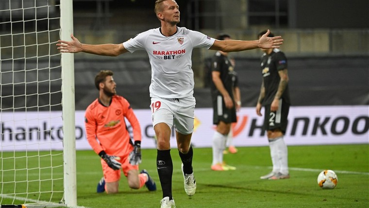 Supersub Luuk de Jong schiet Sevilla naar Europa League-finale