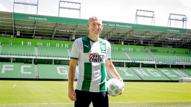 FC Groningen kondigt rentree van Robben aan