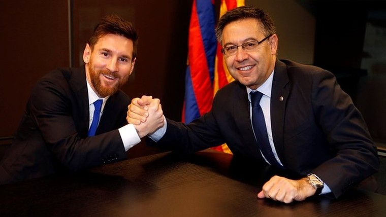 'Vader Messi praat deze week met Barça, juridische strijd dreigt'
