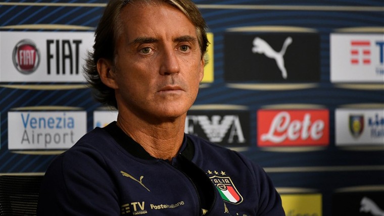 Mancini geeft vier namen uit Italiaanse opstelling tegen Oranje alvast prijs