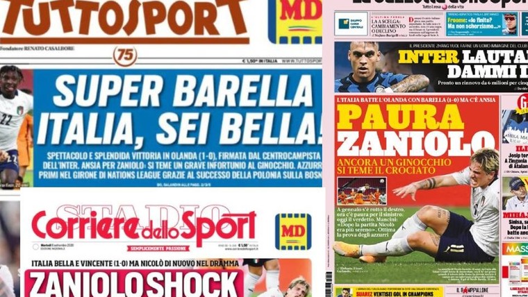 Italiaanse media totaal niet onder de indruk van Oranje