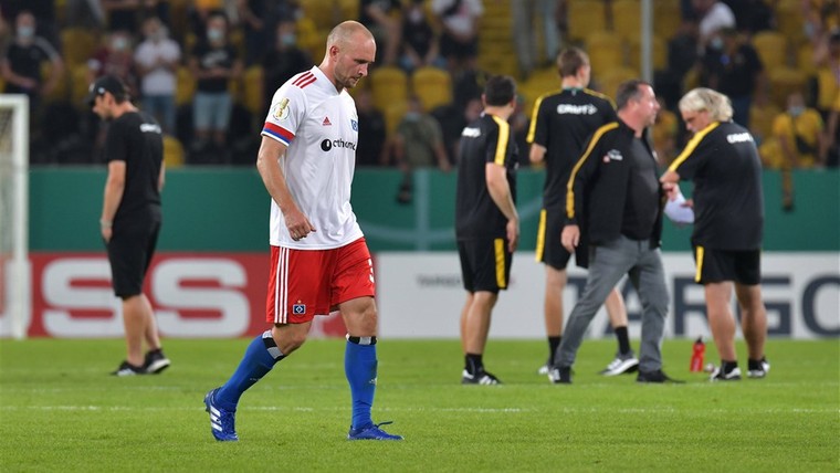 HSV-speler valt supporter van Dresden aan na bekerwedstrijd