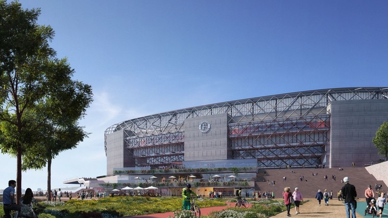 Stadionontwikkeling Feyenoord City gaat richting laatste fase