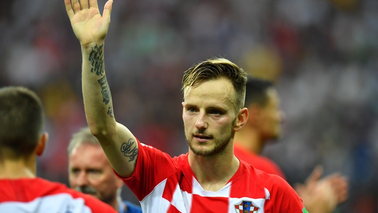 WK-finale laatste kunststukje Rakitic: middenvelder zwaait af bij Kroatië