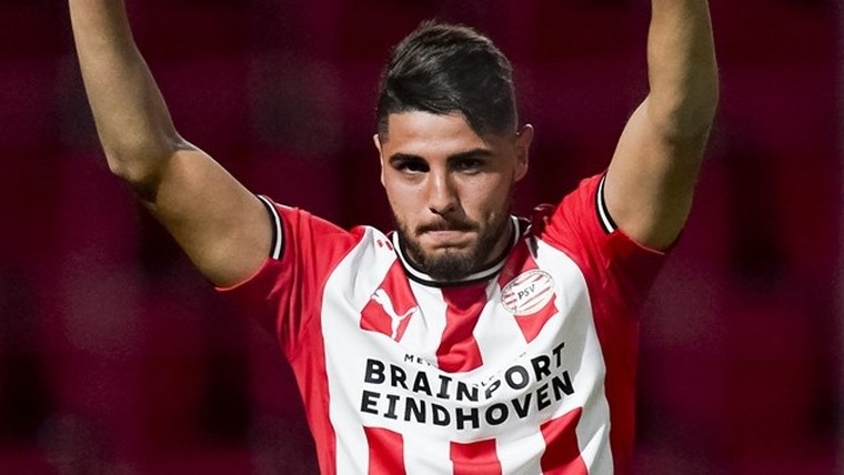 PSV-primeur Romero eindigt na elf minuten in teleurstelling
