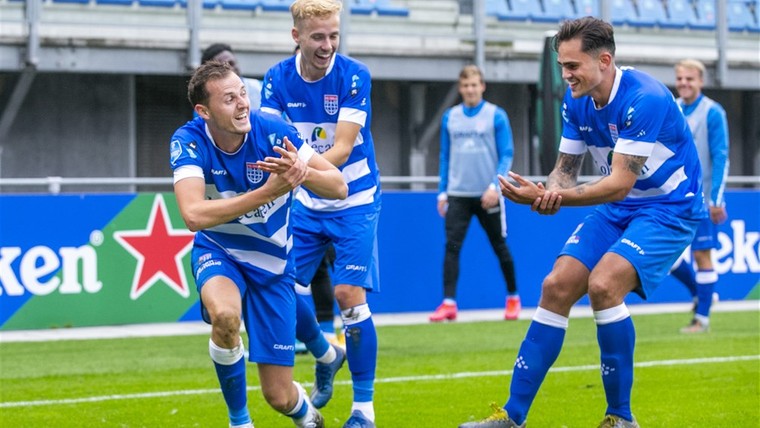 Bevrijd PEC Zwolle bezorgt Sparta vervolg van pijnlijke Eredivisie-start