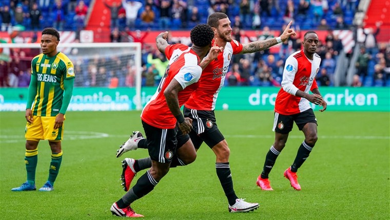 Senesi steelt de Feyenoord-show met wereldgoal in spektakelduel