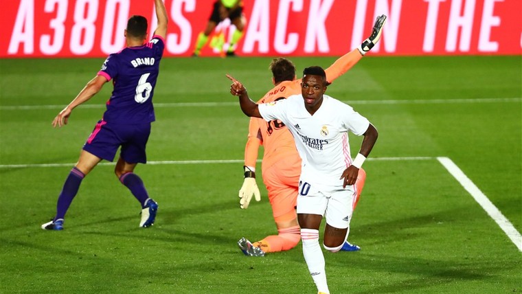 Kampioen nog niet op stoom: ook Valladolid laat Real Madrid zweten