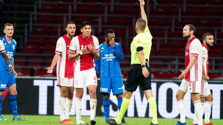 Ajax krijgt gelijk: veelbesproken rode kaart Álvarez geseponeerd