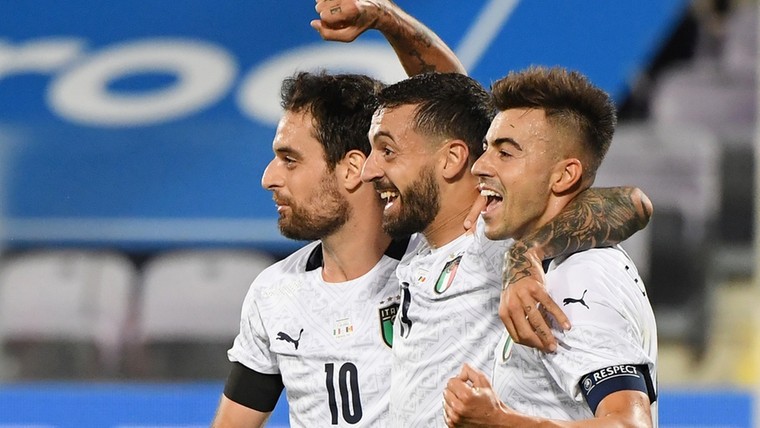 Oranje-opponent Italië leeft zich uit in historisch sterke eerste helft