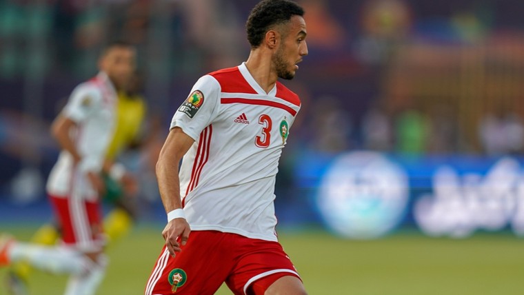 Scorende Mazraoui grijpt naast rol als matchwinner bij Marokko