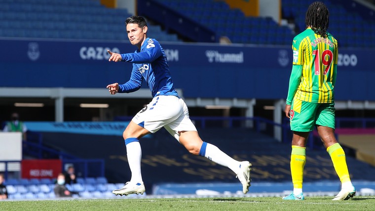 James Rodríguez, 'de laatste spelmaker', schenkt Everton magie 