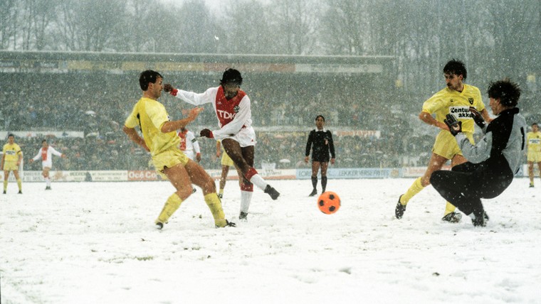 De bizarre sneeuweditie van VVV - Ajax: 'Zelfs Cruijff had hier geen invloed op'
