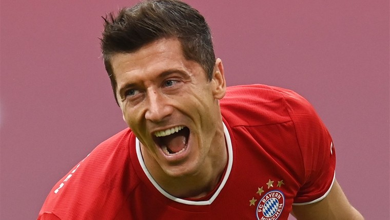 Ongekende productie Lewandowski laat Bayern doordenderen