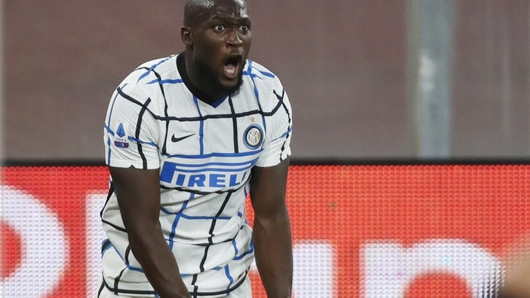 Lukaku helpt ploeterend Inter op weg tegen stug Genoa