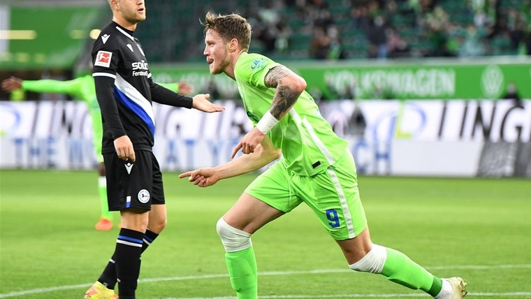 Weghorst geeft startsein voor eerste overwinning Wolfsburg
