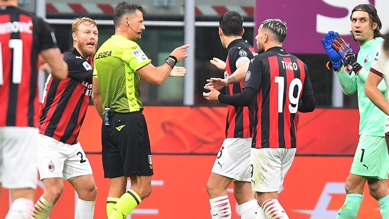 'Italiaanse arbiter en VAR hard gestraft na fouten in Serie A-kraker'