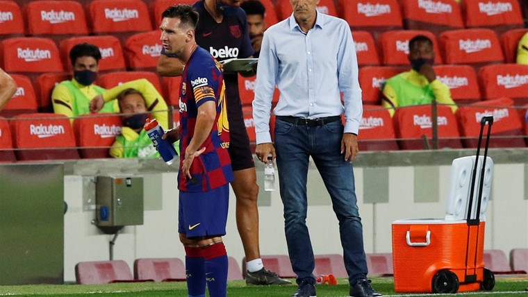 Setién: 'Messi is moeilijk te coachen, dat klopt'