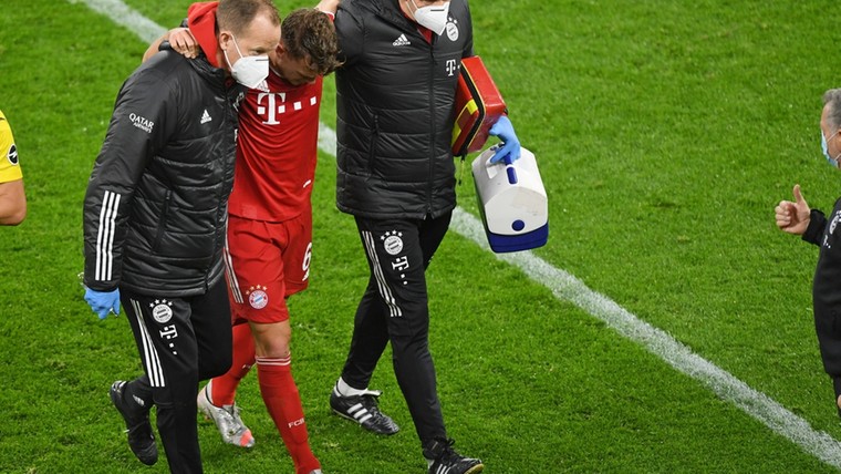 Bayern lang zonder sleutelspeler Kimmich, al blijft doemscenario uit