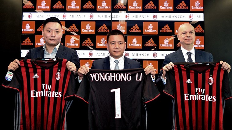 Chinese Fata Morgana: de diepe val van AC Milan