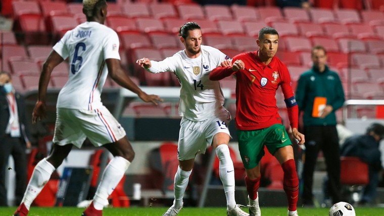 Frankrijk houdt Ronaldo van scoren af en schakelt titelhouder Portugal uit