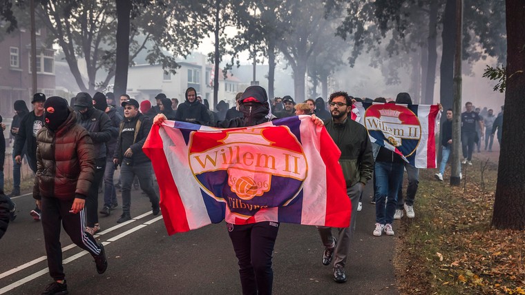 Corona-experiment in Tilburg: Willem II tóch gesteund door gezang van fans
