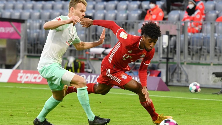 Bayern geeft concurrentie hoop met zeldzame uitglijder tegen Werder Bremen