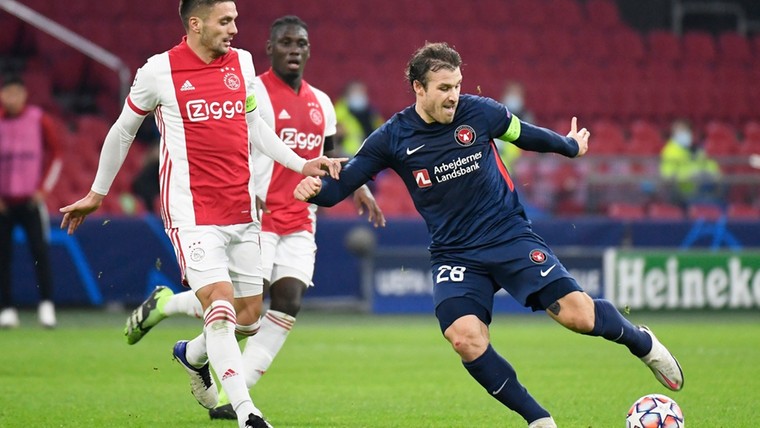 FC Midtjylland maakt diepe buiging: 'We zijn overklast door een geweldig Ajax'