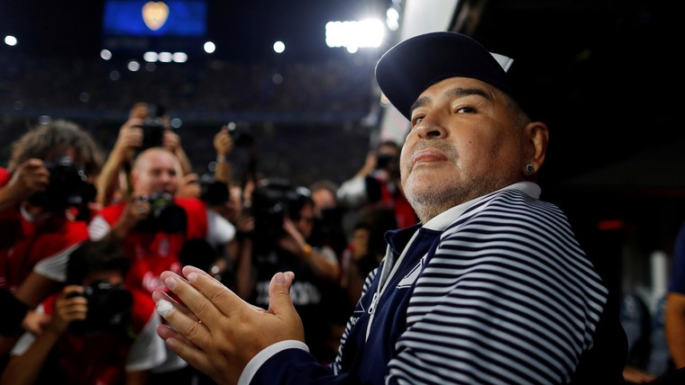 Hiddink werd gebeld door Maradona: 'Dacht dat ik in de maling werd genomen'