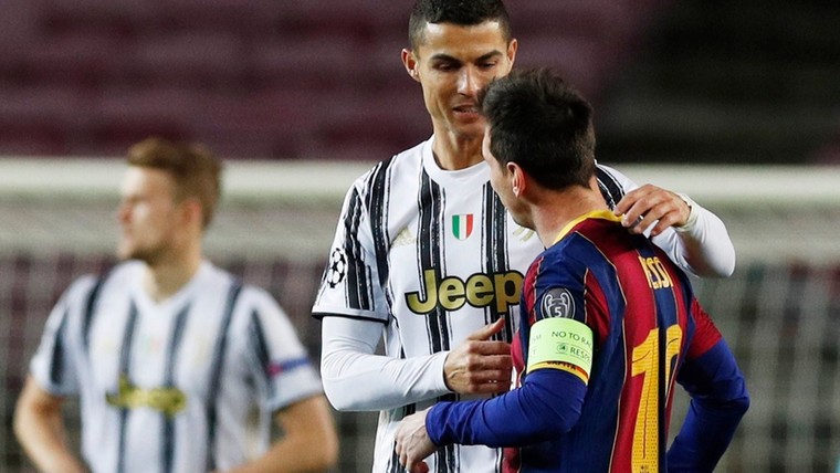 Ronaldo bewondert Messi: 'Heb hem nooit als rivaal gezien'