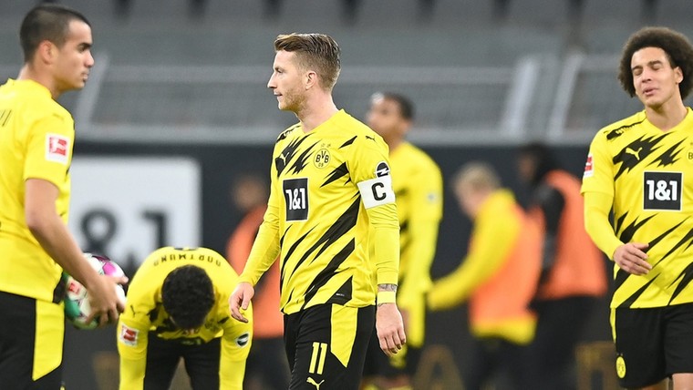 Keiharde woorden vallen bij zwalkend Dortmund