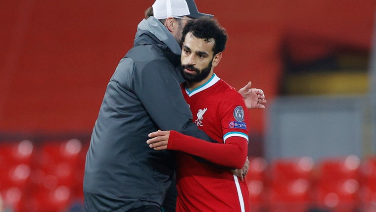 Klopp over toekomst Salah: 'Er is maar één reden om Liverpool te verlaten'