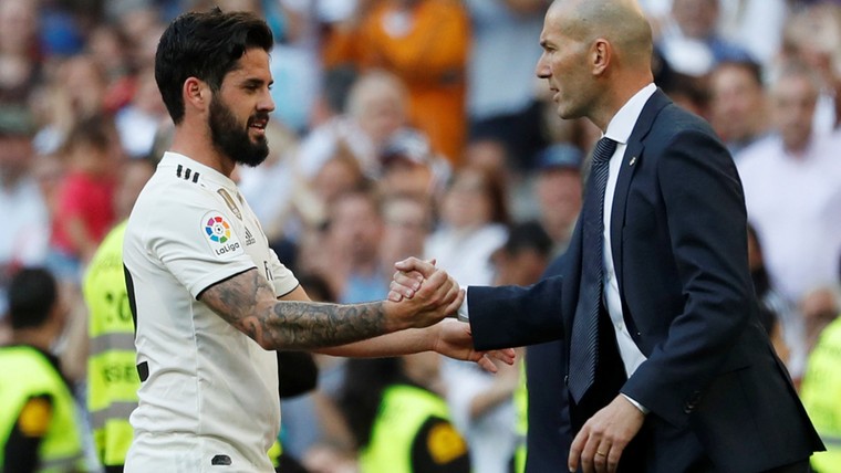 Volop transfervragen voor Zidane: over Isco, Marcelo, Ramos en Modric