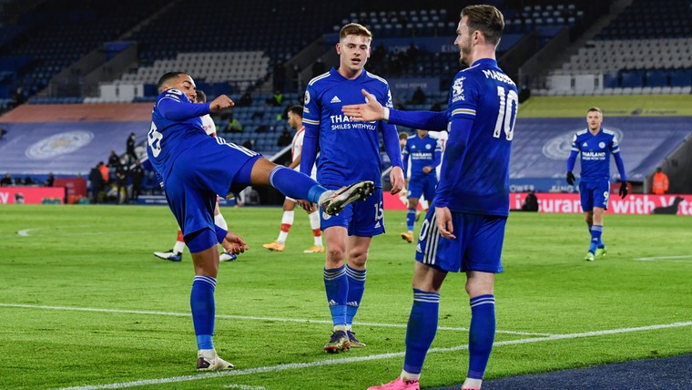 Maddison baart opzien met juichen na belangrijke Leicester-goal